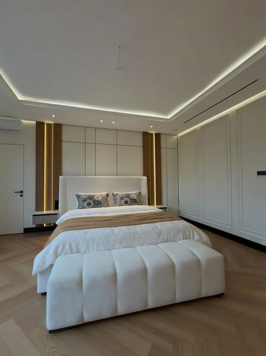 Luxury interior with refined architectural detail