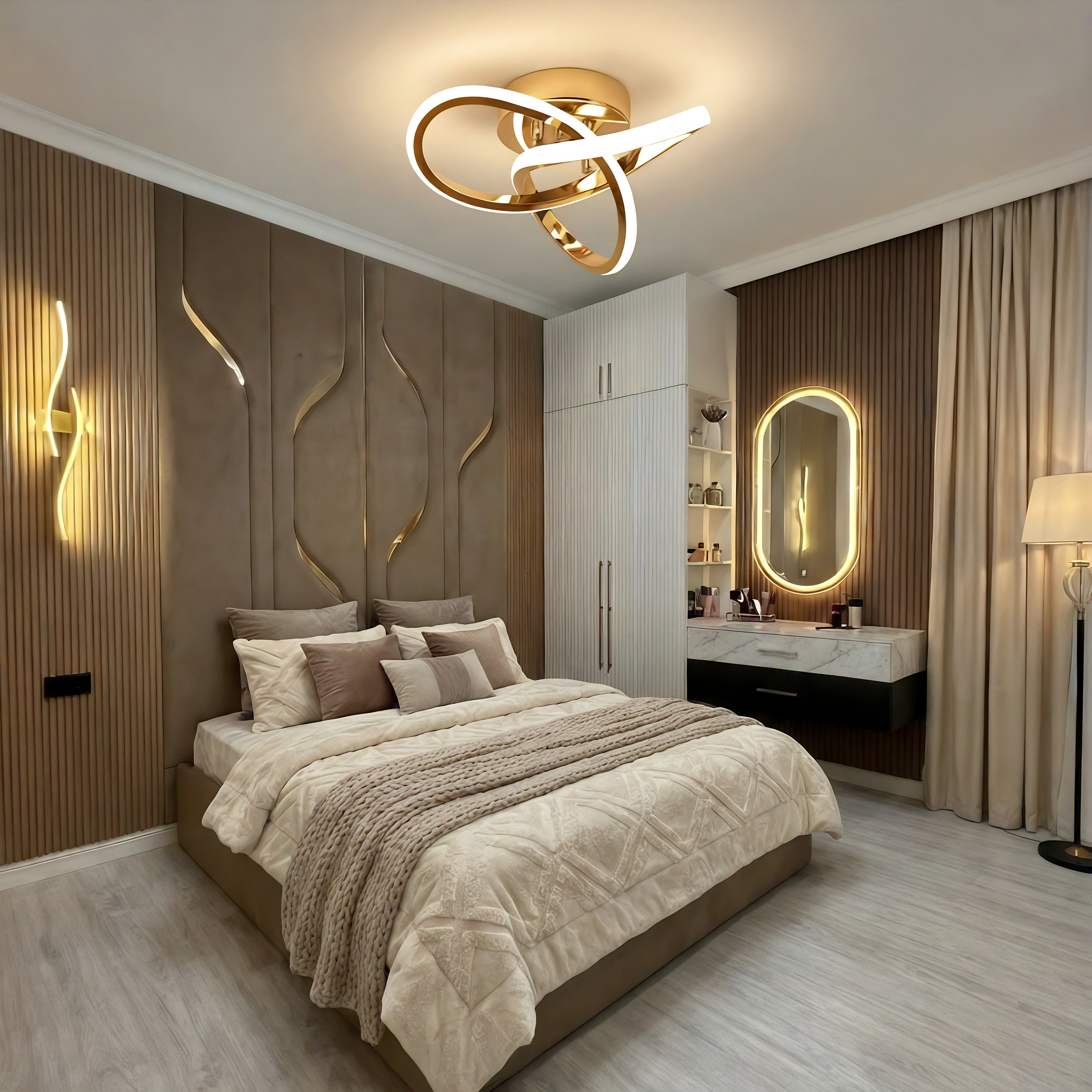 Bedroom design by dric interior