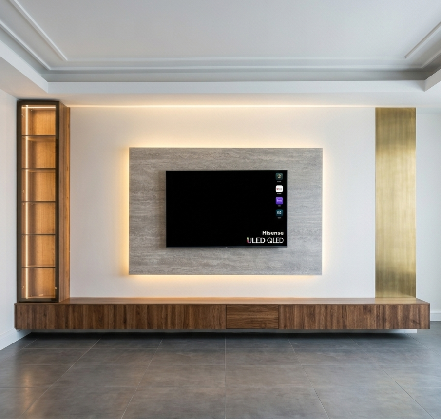 Curated furniture in a refined residential interior